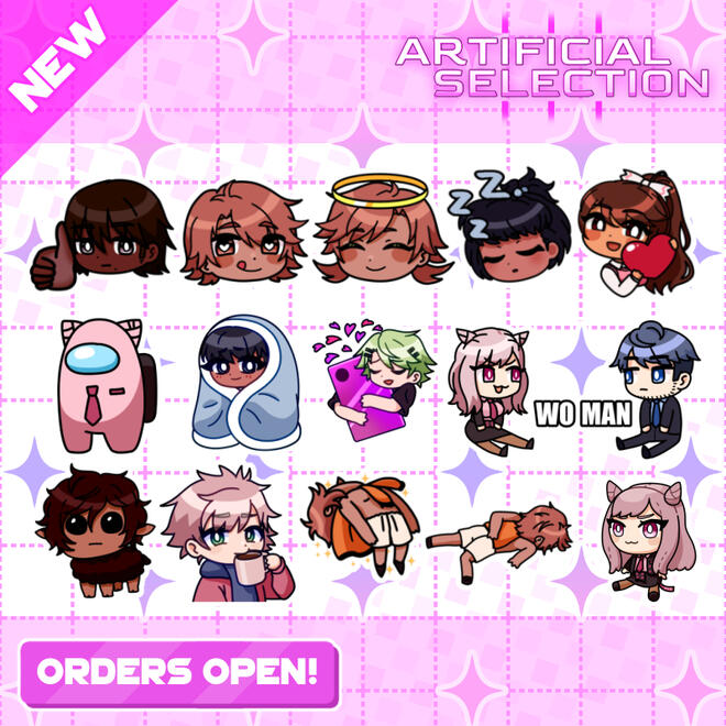 Artificial Selection Stickers