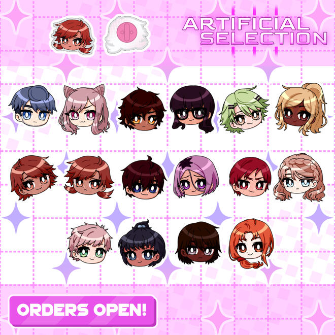 Artificial Selection Pins